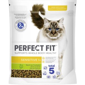 Perfect Fit Sensitive 1+ Truthahn 750 g – Trockenfutter für sensible Katzen