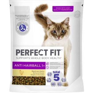 Perfect Fit Anti-Hairball 1+ Huhn 750 g – Trockenfutter gegen Haarballen
