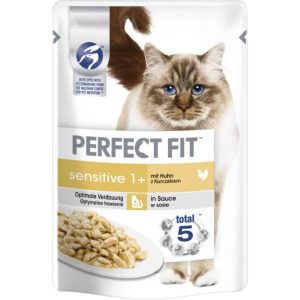 Perfect Fit Cat Sensitiv mit Huhn 85 g – Nassfutter für empfindliche Katzen
