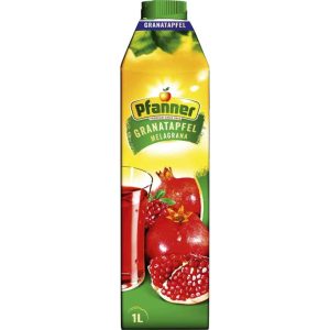 Pfanner Granatapfel 1 l – Fruchtgetränk mit Granatapfel