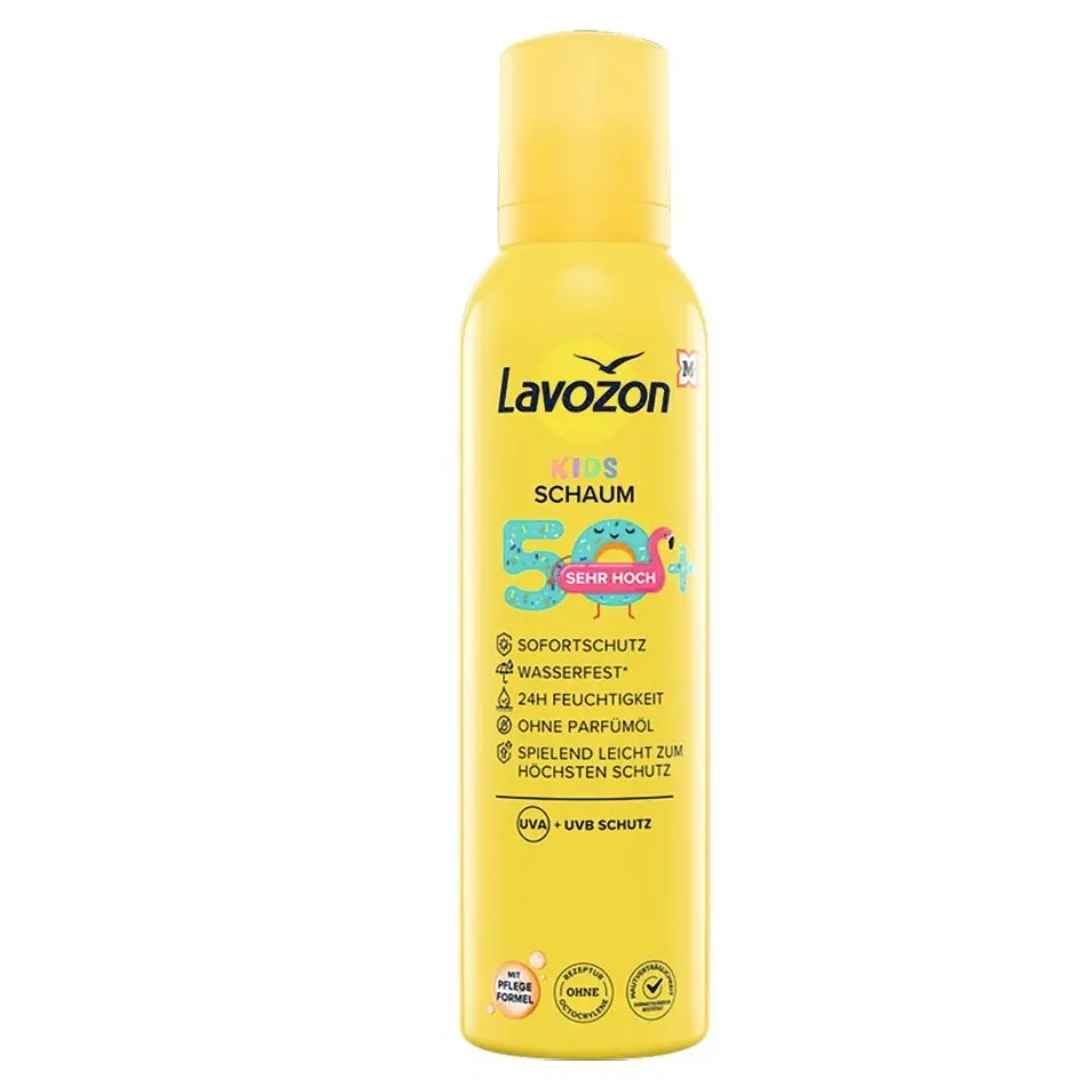 LAVOZON Kids Sonnenschaum LSF 50+ 200ml