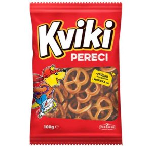 Kviki Mini Brezeln 100 g – Knusprige Salzbrezeln Snack