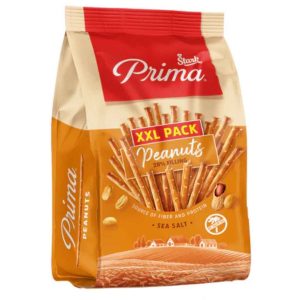 Prima Salzstangen mit Erdnussfüllung, 230g Beutel