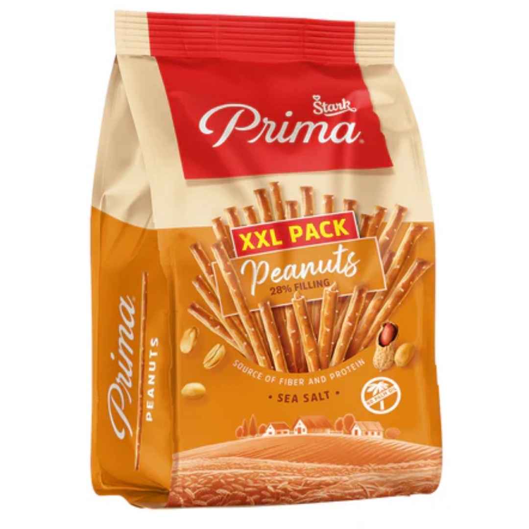 Prima Salzstangen mit Erdnussfüllung, 230g Beutel