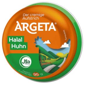Argeta Halal Huhn Brotaufstrich 95 g – Hähnchen Pastete