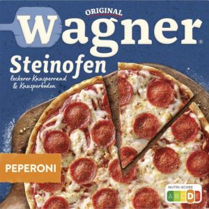 Original Wagner Steinofen Peperoni 320 g – Tiefkühlpizza