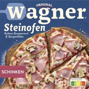Original Wagner Steinofen Schinken 350 g – Tiefkühlpizza