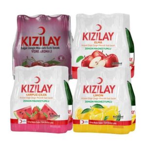 Kızılay Frucht Mineralwasser 24 x 200 ml – Erfrischungsgetränk