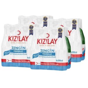 Kızılay Mineralwasser 24 x 200 ml – Kohlensäurehaltig
