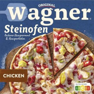 Original Wagner Steinofen Chicken 350 g – Tiefkühlpizza