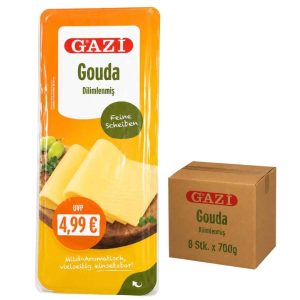 GAZI Gouda in Scheiben 8 x 700 g