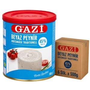 GAZI Hirtenkäse 45 % Fett i.Tr. 6 x 500 g