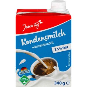 Jeden Tag Kondensmilch 7,5 % 340 g