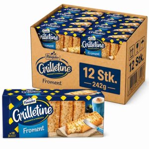Brioche Pasquier Grilletine Wheat 12 x 242 g