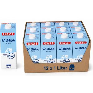 GAZI H-Milch 1,5 % Fett 12 x 1 L