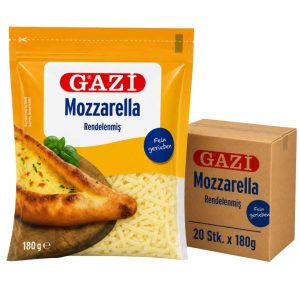 GAZI Geriebener Mozzarella 20 x 180 g