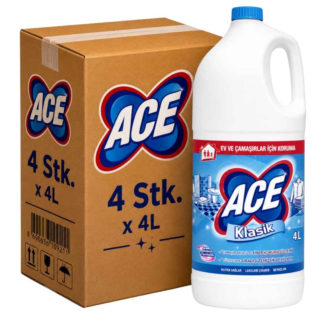 ACE Klassisch Bleichmittel 4x4L