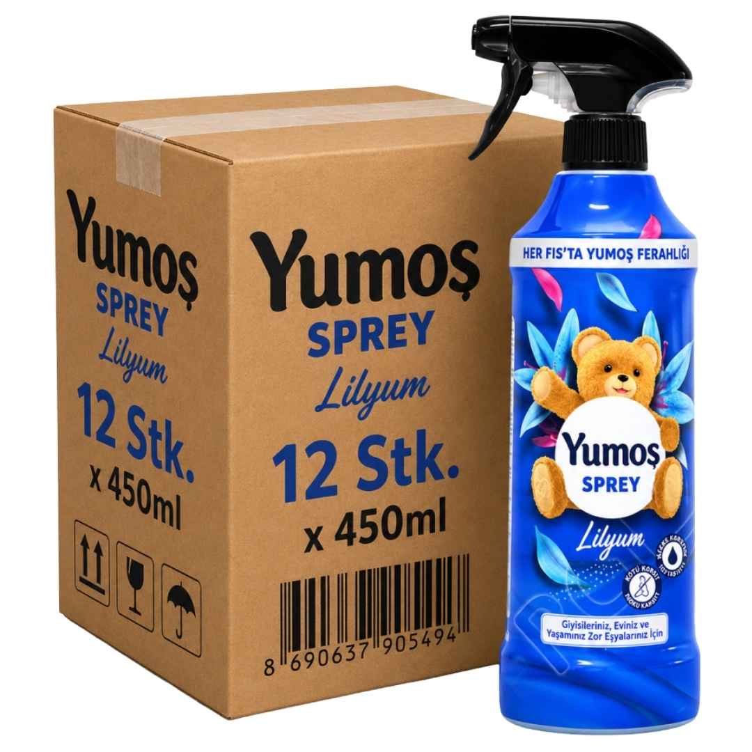 Yumoş Textilerfrischer Lilie 12x450ml