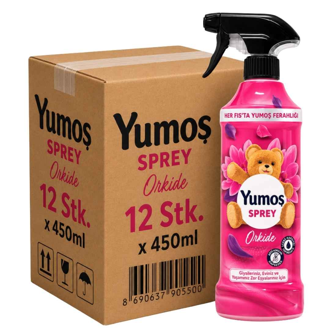 Yumoş Textilerfrischer Orchidee 12x450ml
