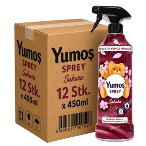 Yumoş Textilerfrischer Sakura 12x450ml