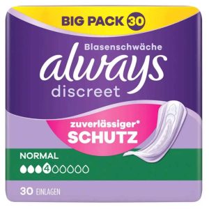 Always Discreet Inkontinenzeinlagen Normal 30 Stück
