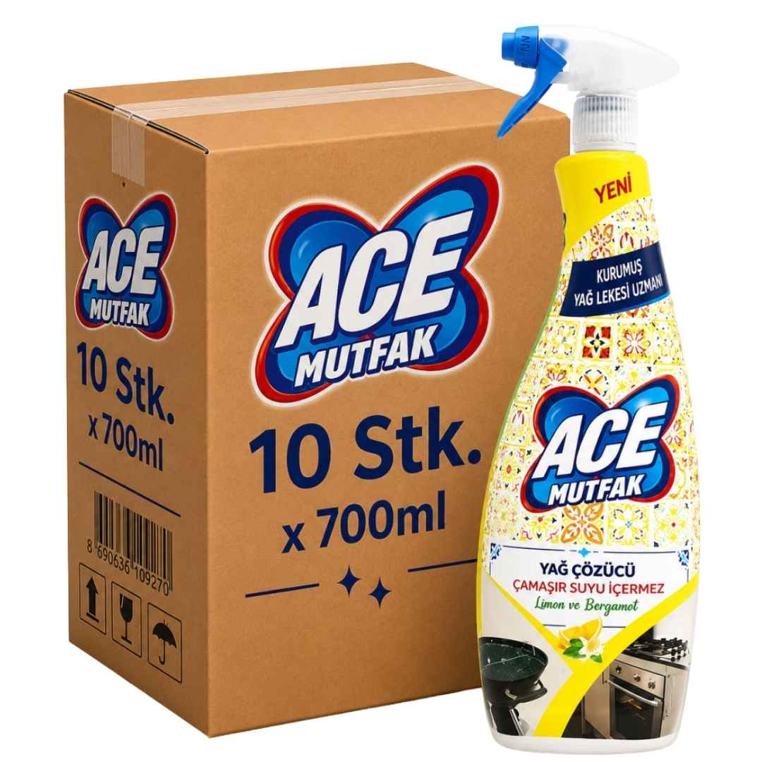 ACE Küchen-Fettlöser Zitrone & Bergamotte 10x700ml