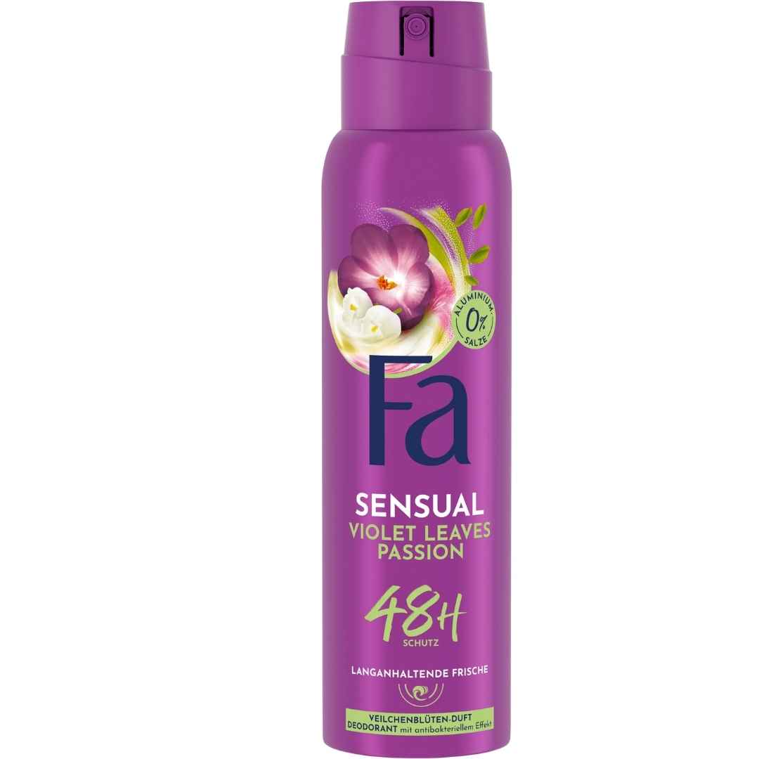 FA Deospray Sensual Violet Leaves Passion 150 ml