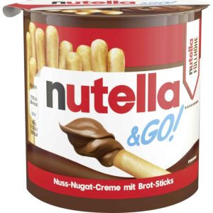 Nutella & Go! Haselnusscreme mit Grissini 52g