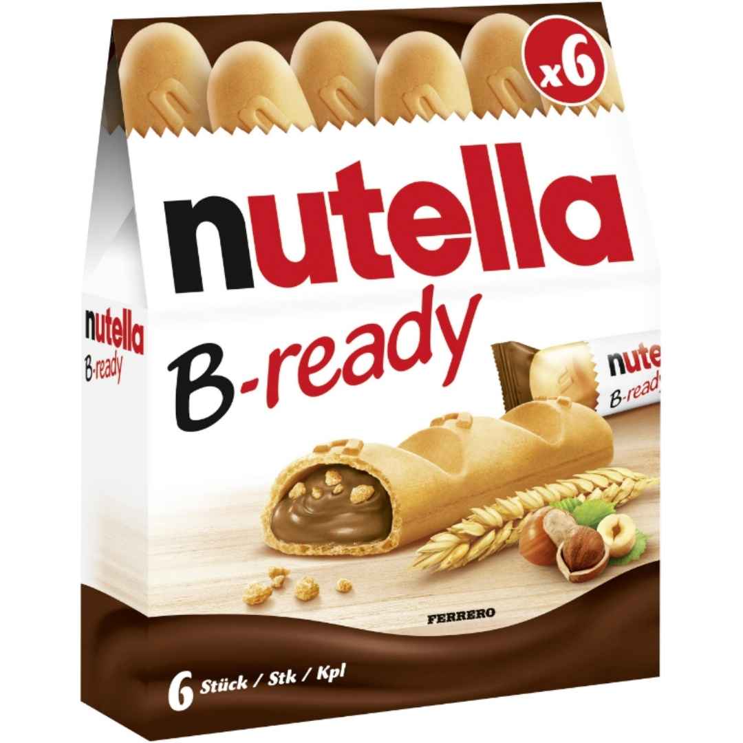 Nutella B-ready Haselnusswaffel 132 g