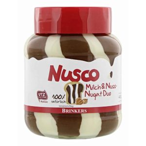 Nusco Milch & Nuss-Nougat Duo 400 g