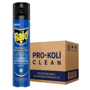RAID Mücken & Tigermücken Schutzspray 12 x 300 ml
