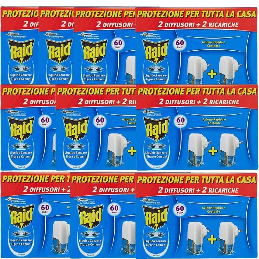 RAID Elektroverdampfer Set 2 Verdampfer + 2 Nachfüller 10er
