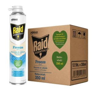 RAID Essentials Freeze Ameisen & Schaben Spray 12 x 350 ml