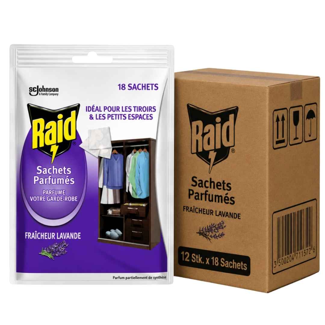 RAID Lavendel Duftsäckchen 24 x 18 Beutel