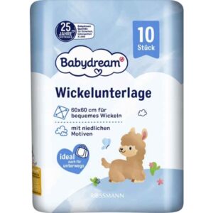 Babydream Wickelunterlagen 10 Stück – Praktischer Schutz