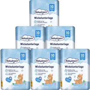 Babydream Wickelunterlagen Monatspack 60 Stück