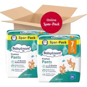 Babydream Premium Pants Gr. 7 XXL 64 Stück Monatsbox