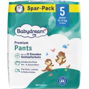Babydream Premium Pants Gr. 5 Junior 40 Stück Jumbo