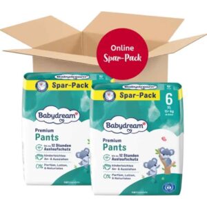 Babydream Premium Pants Gr. 6 XL 72 Stück Monatsbox