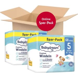 Babydream Premium Windeln Gr. 5 Junior 136 Stück