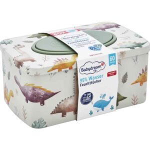 Babydream Feuchttücher 99% Wasser LE Metallbox 60 Stück