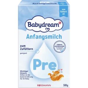 Babydream Anfangsmilch PRE von Geburt an 500 g