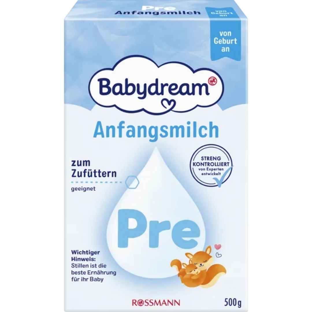Babydream Anfangsmilch PRE von Geburt an 500 g