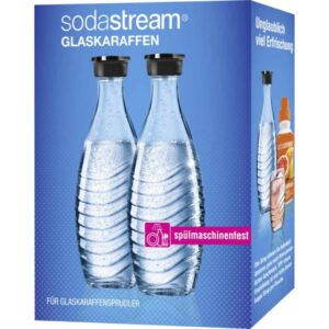 SodaStream Glaskaraffe Duo-Pack 2 St. – Glaskaraffen