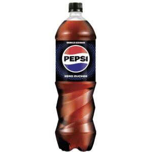 Pepsi Cola Zero (Einweg) 1,25 l – Cola-Erfrischungsgetränk