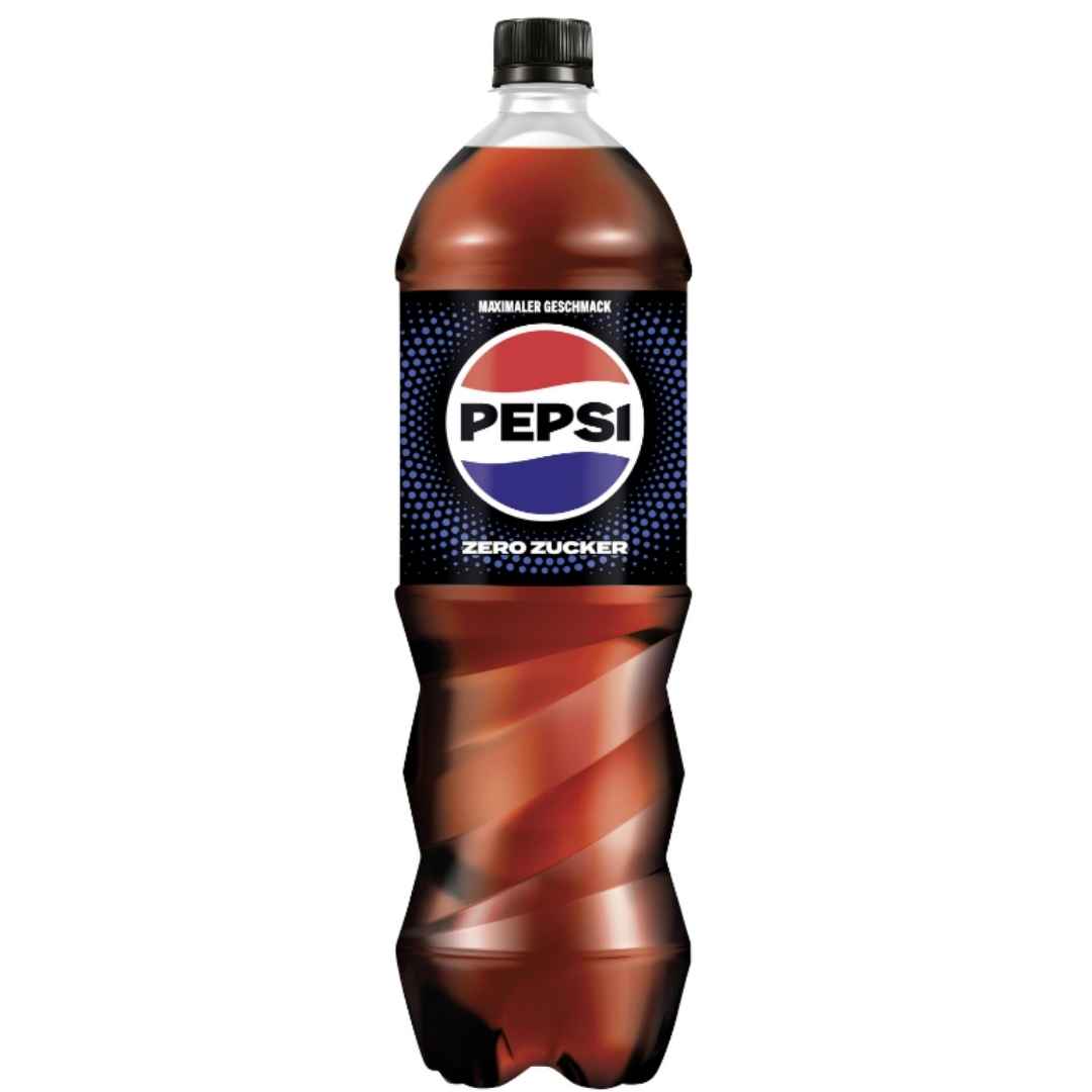 Pepsi Cola Zero (Einweg) 1,25 l – Cola-Erfrischungsgetränk