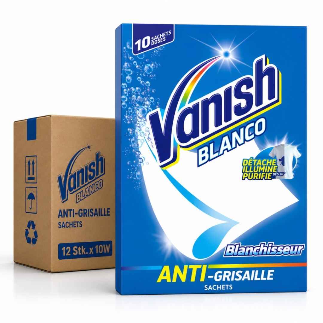 Vanish Blanco Anti-Grau Weißtücher 12 x 10 St.