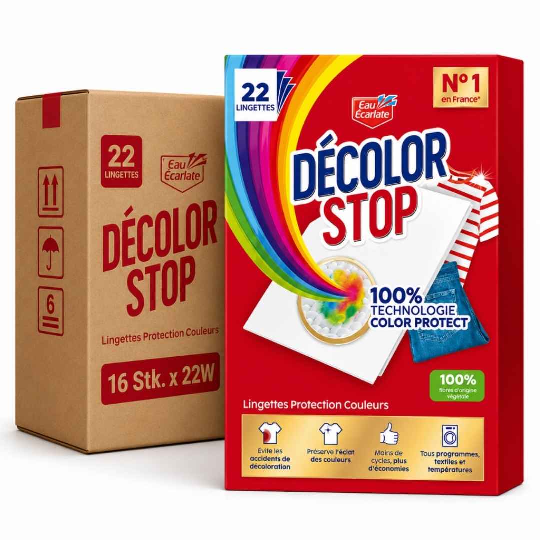 Eau Écarlate Décolor Stop Farbfangtücher 16 x 22 St.