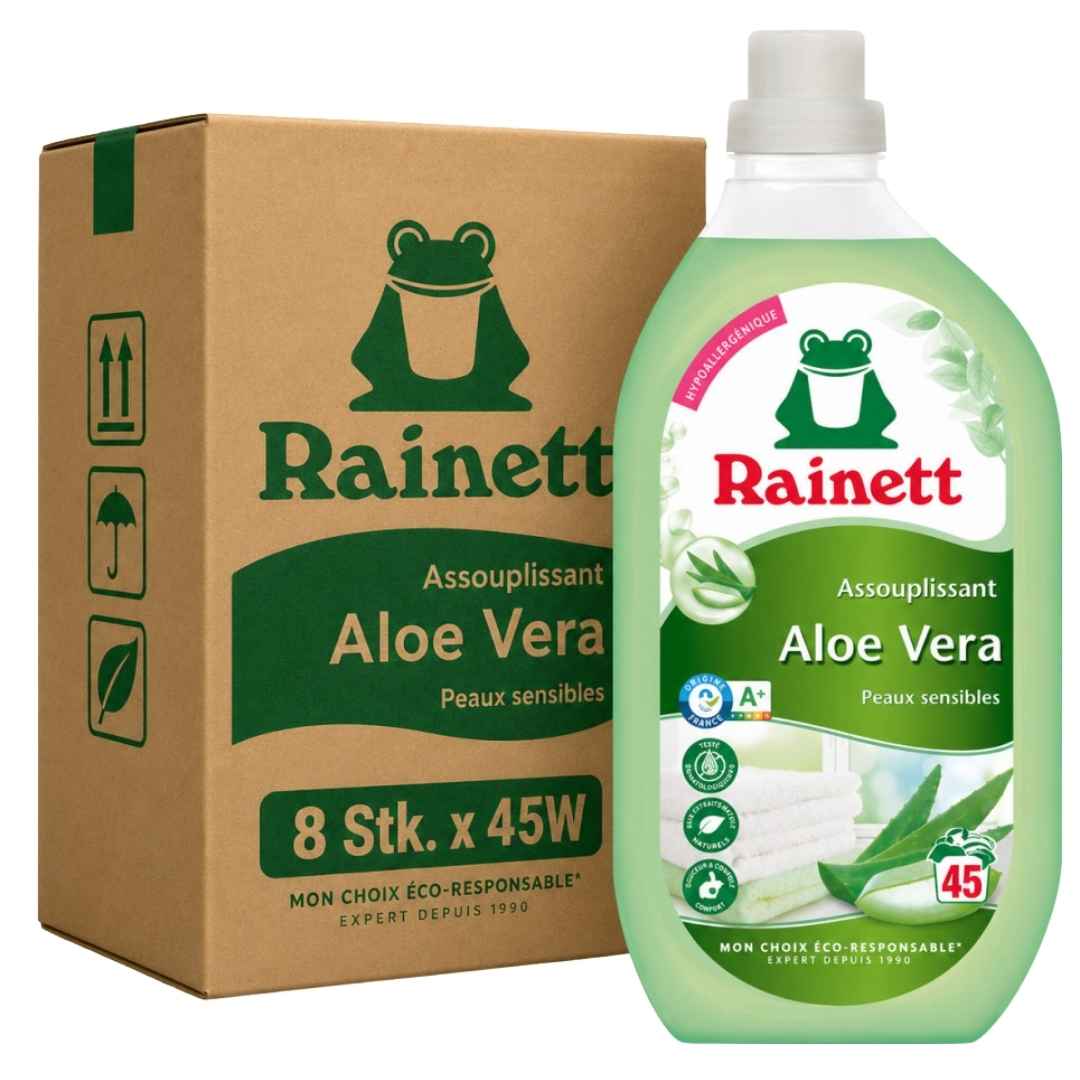 Rainett Aloe Vera Weichspüler 8 x 45 WL