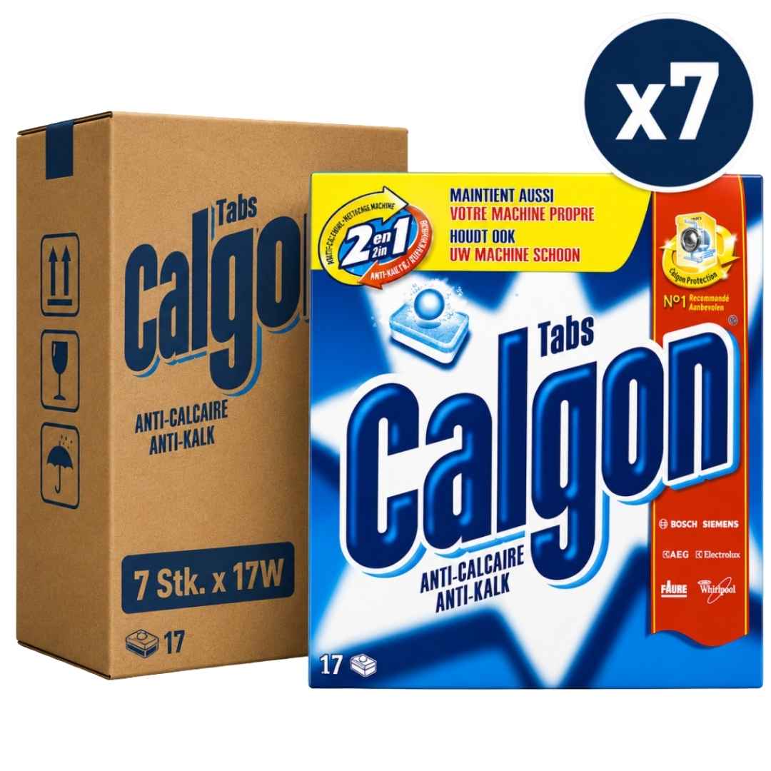 Calgon Anti-Kalk Tabs Maschinenpflege 7 x 17 St.